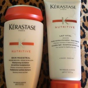 Kerastase shampoo and conditioner